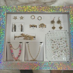 Source Unknown Kids Jewelry Set - Gold, Pink, Silver